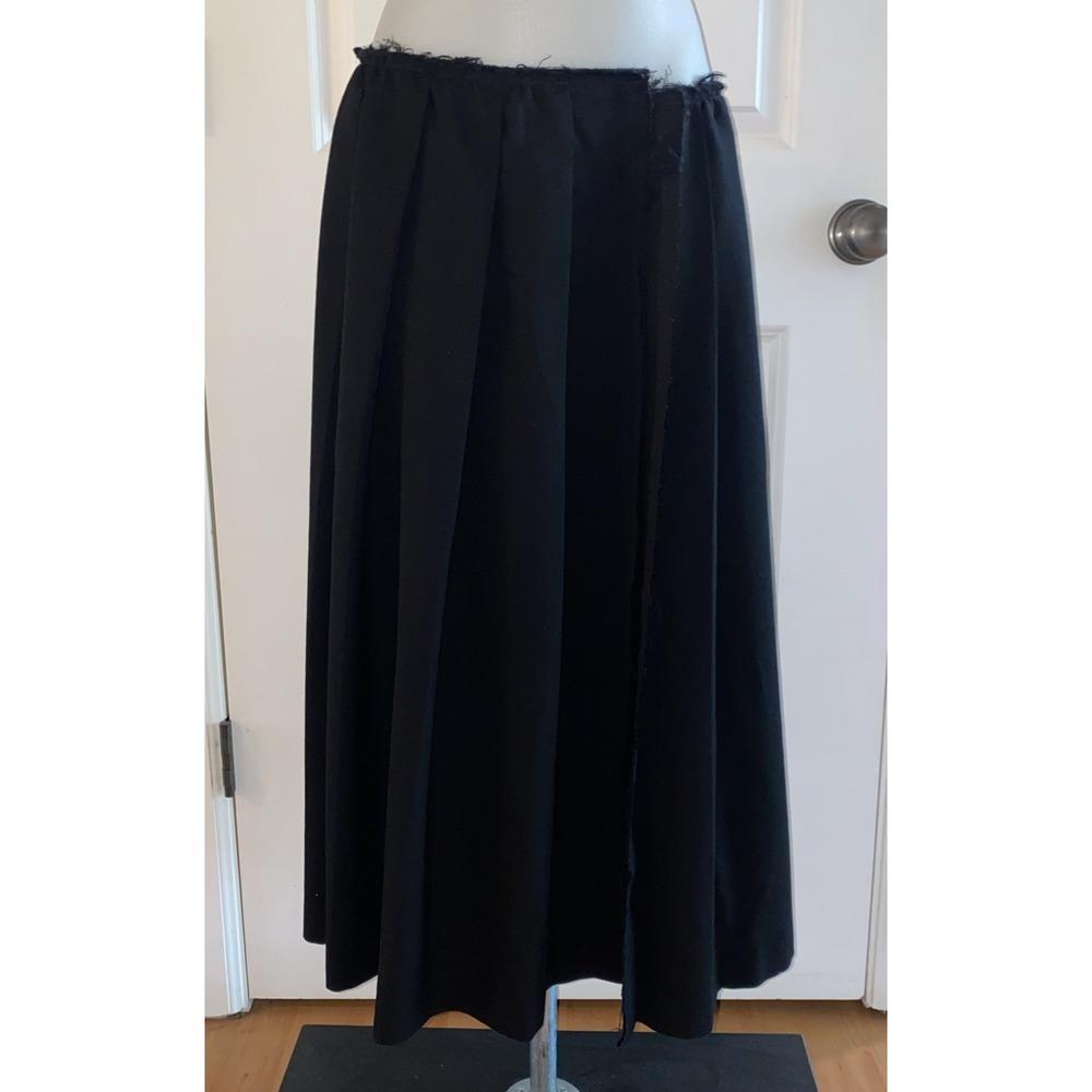Comme Des Garçons‎ Black Skirt Womens Avant Garde Designer Japan Size Medium